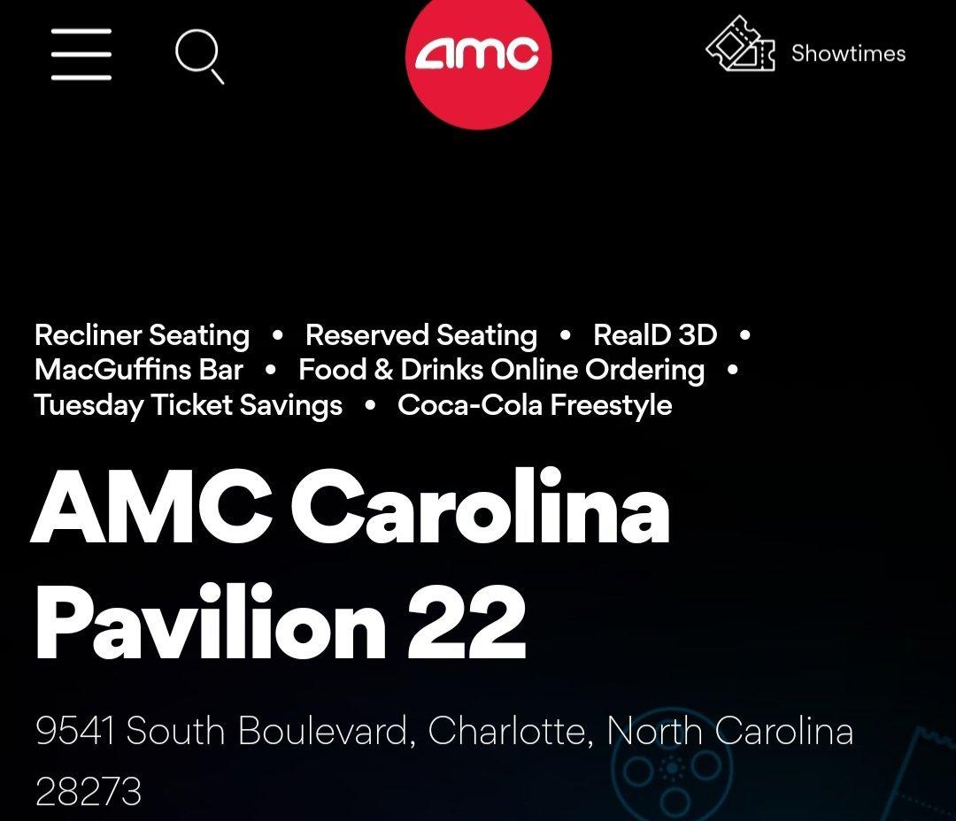 AMC Carolina Pavilion 22