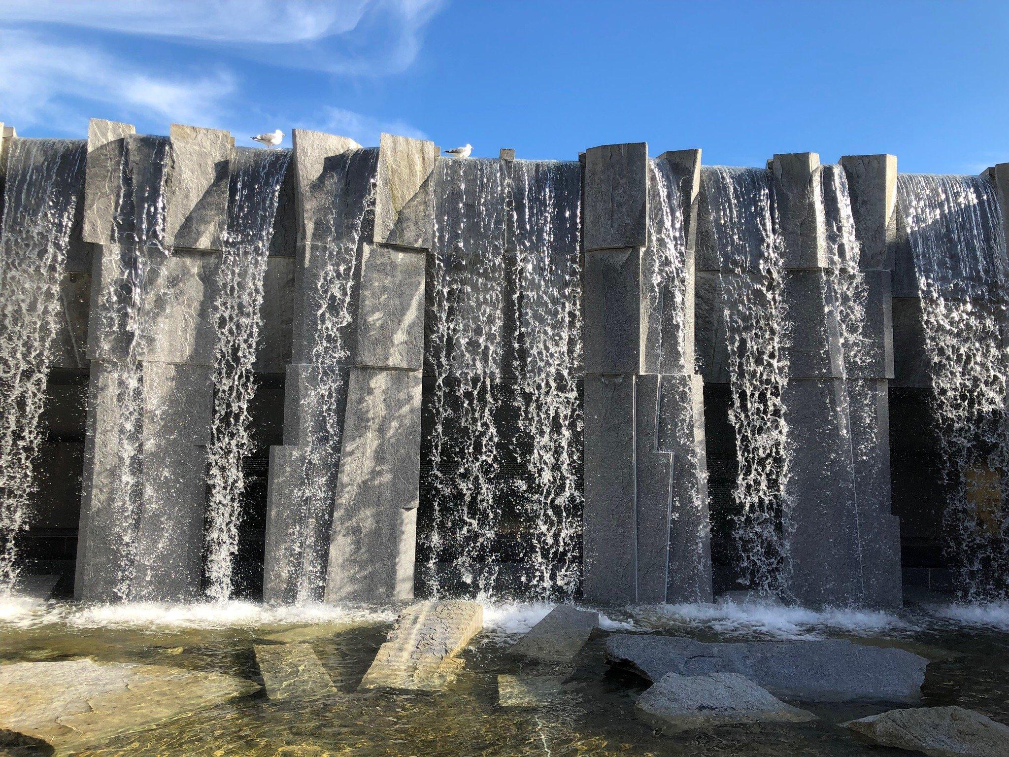 Martin Luther King, Jr. Memorial and Waterfall