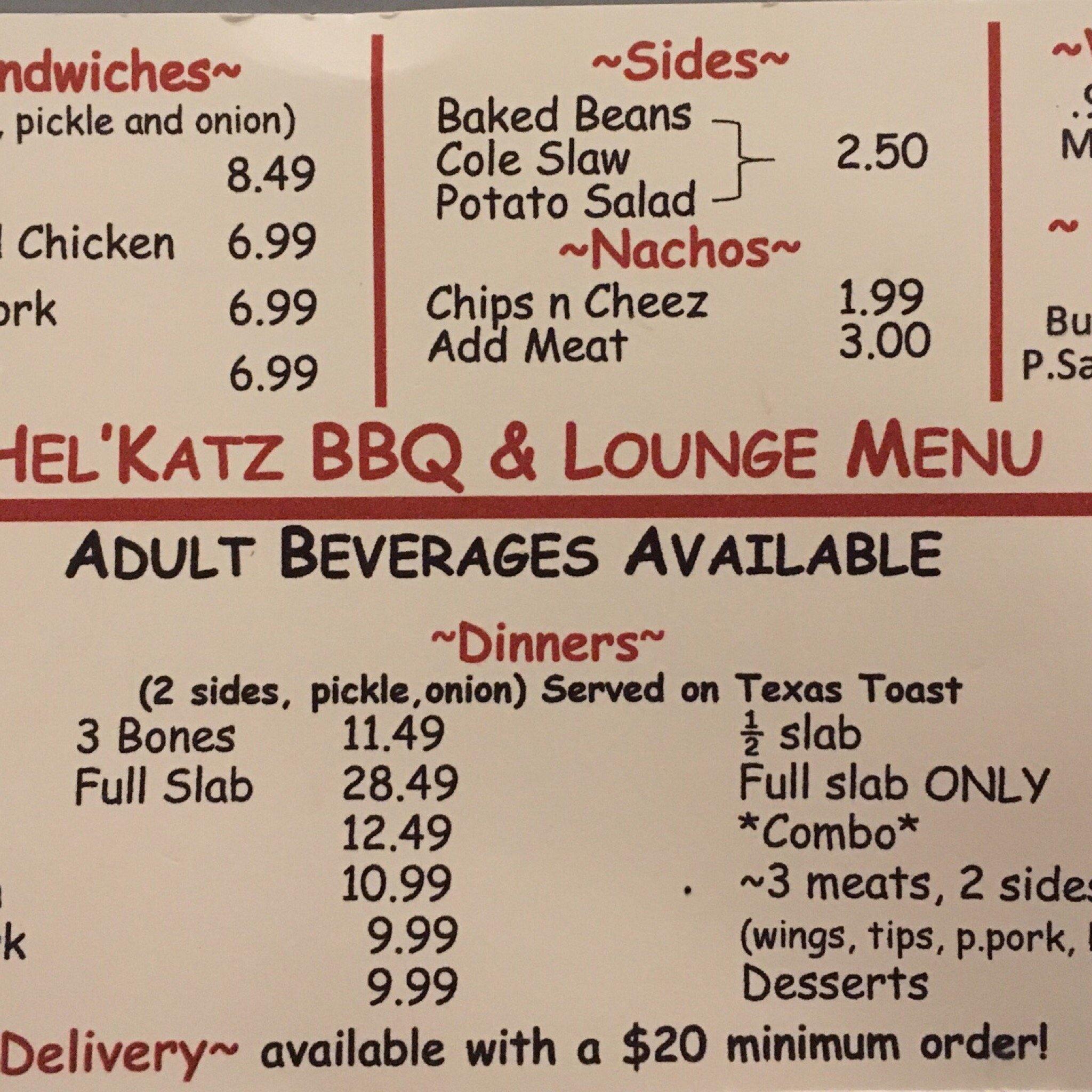 Hel’Katz BBQ and Lounge