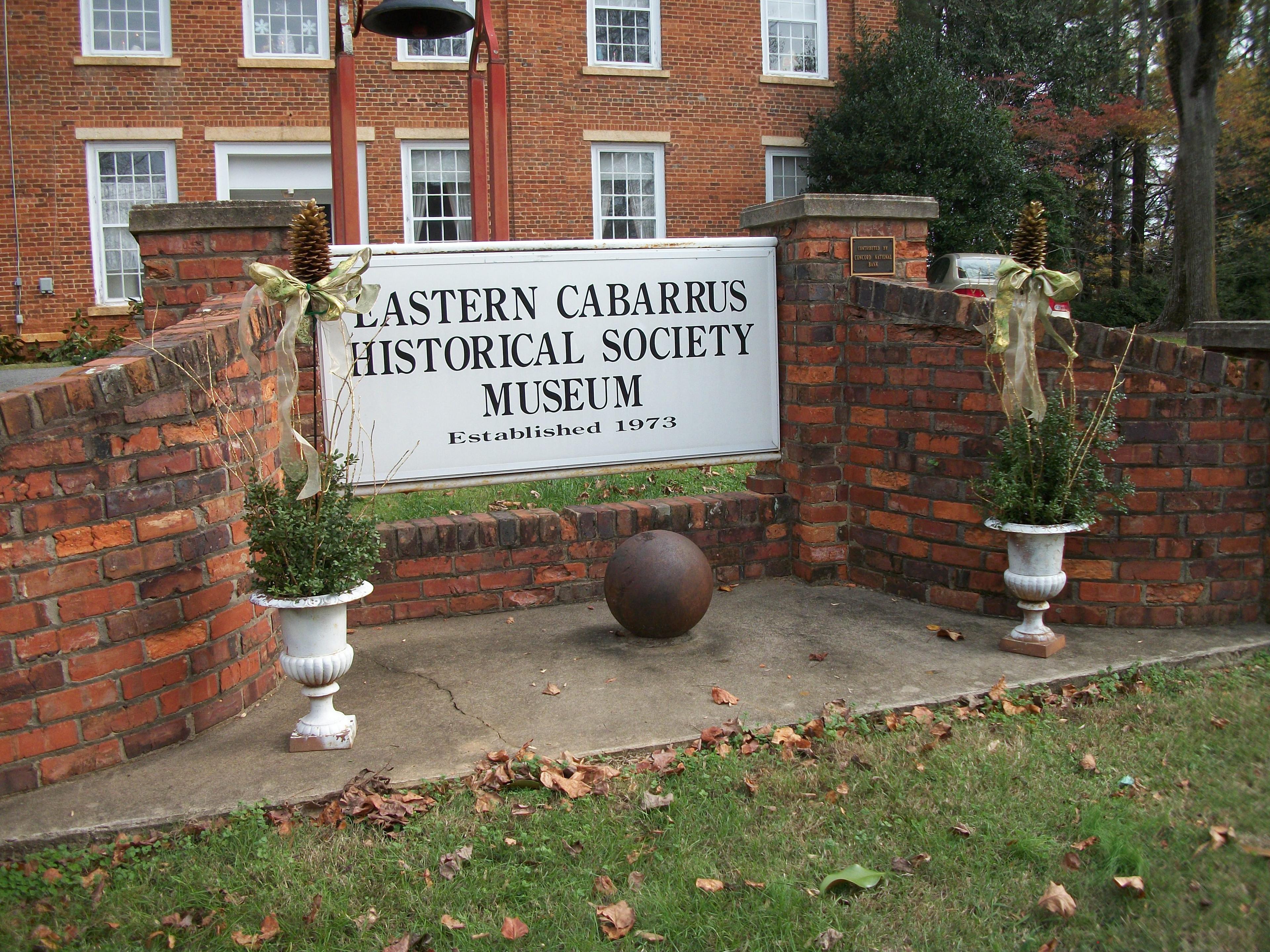 Eastern Cabarrus Historical Society Museum