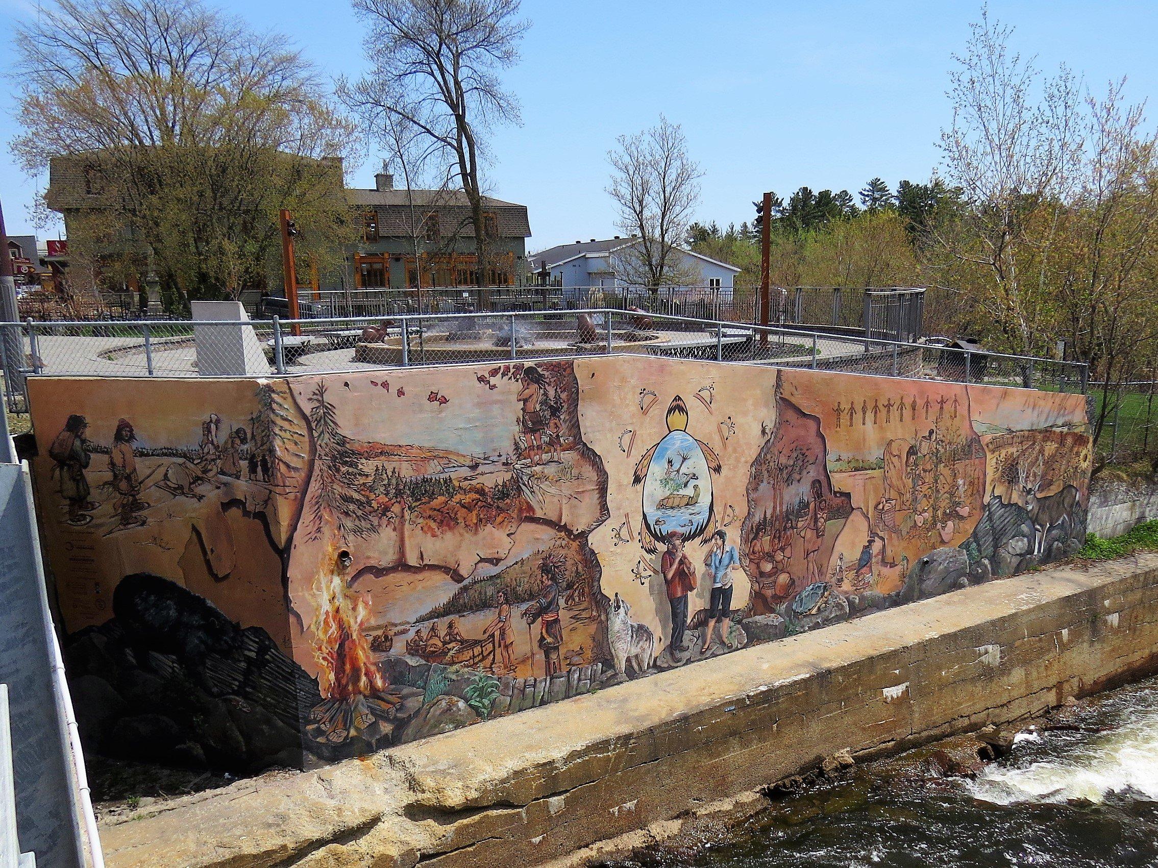 Fresque Du Peuple Wendat