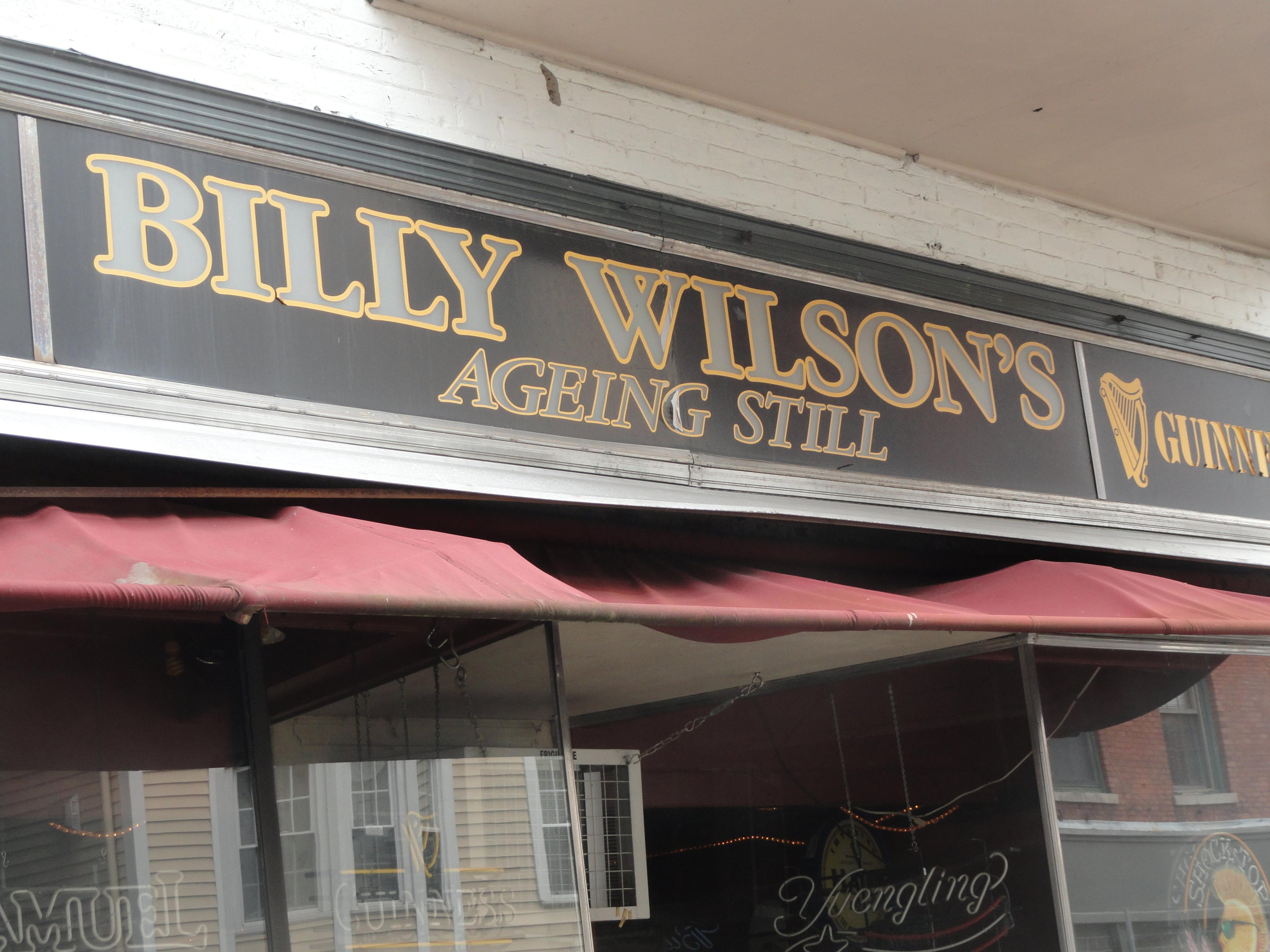 Billy Wilson's Ageing Still