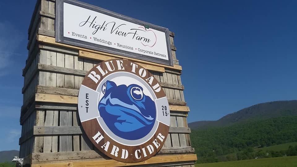 Blue Toad Hard Cider