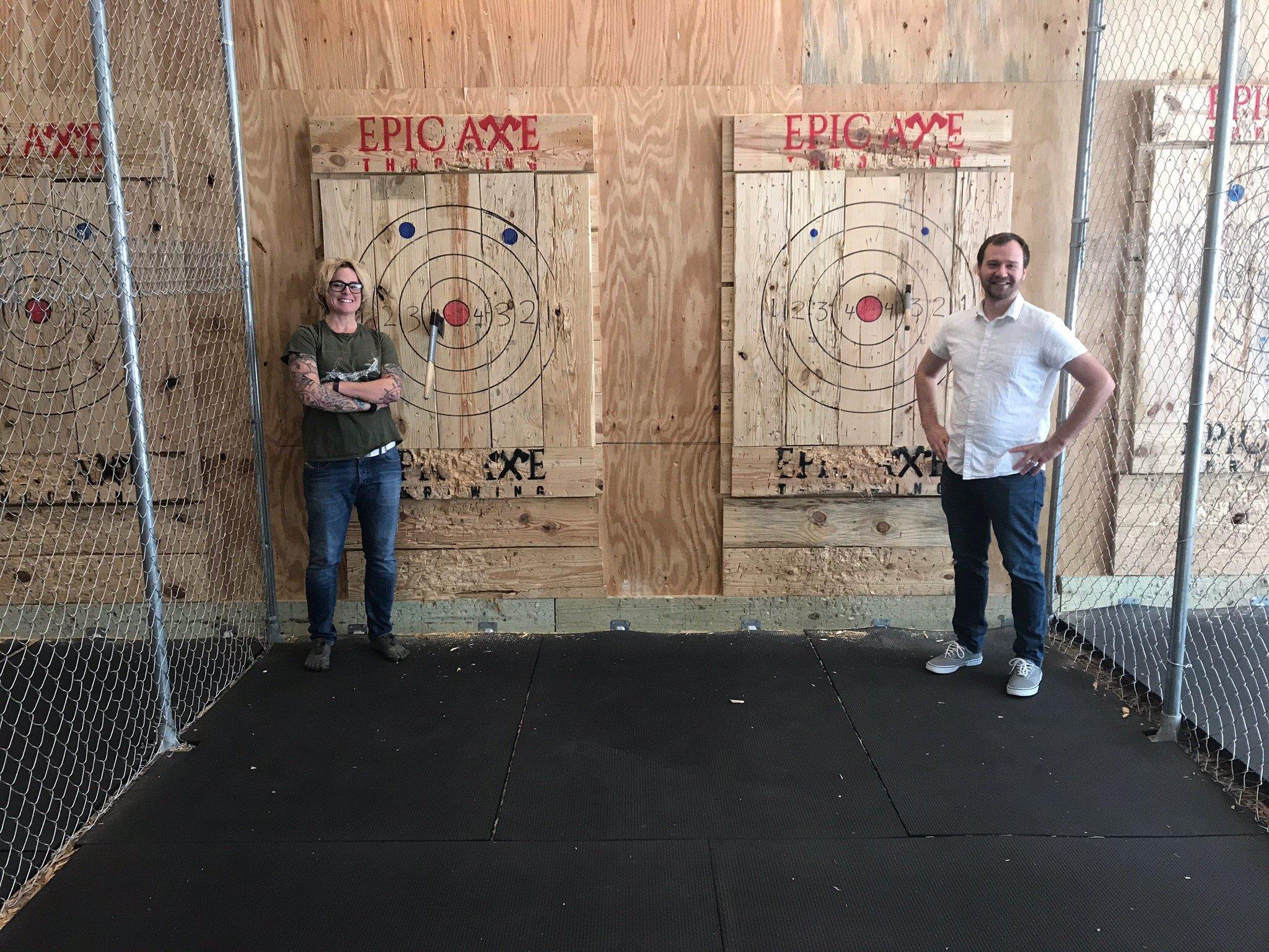 Epic Axe Throwing