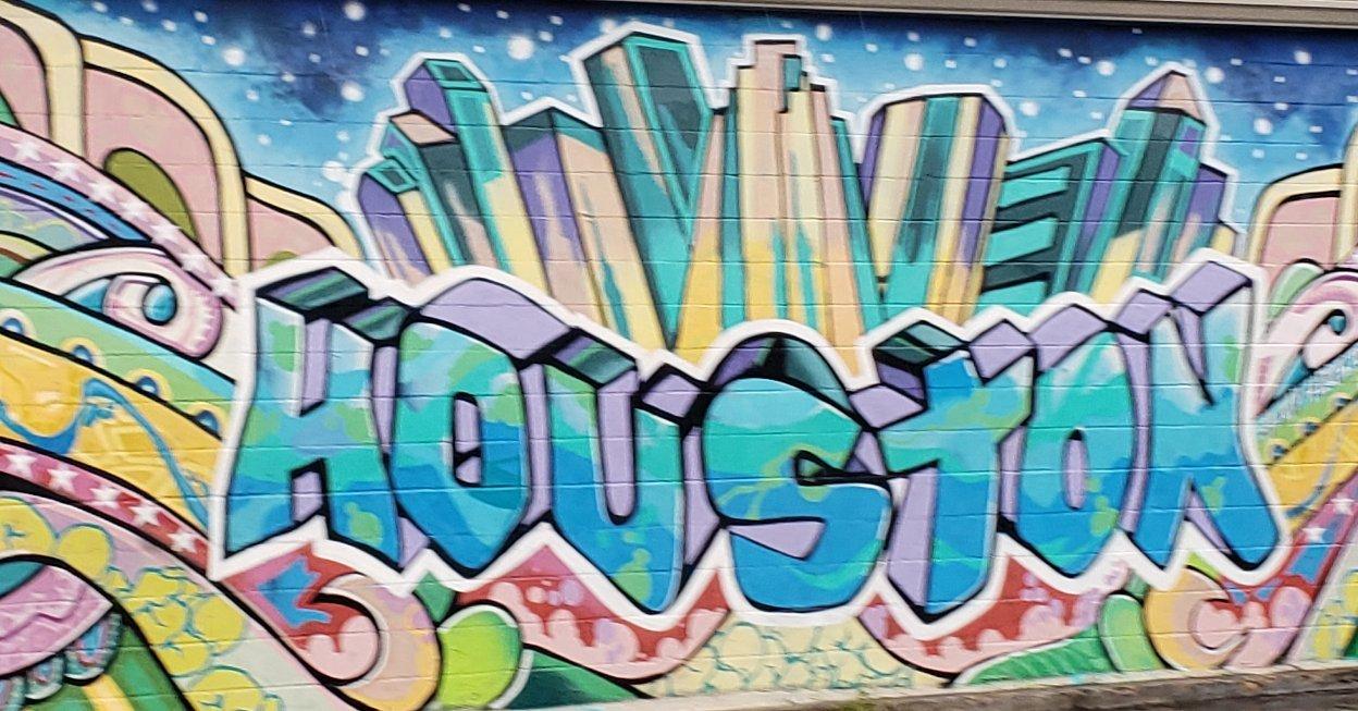 Houston Graffiti Building