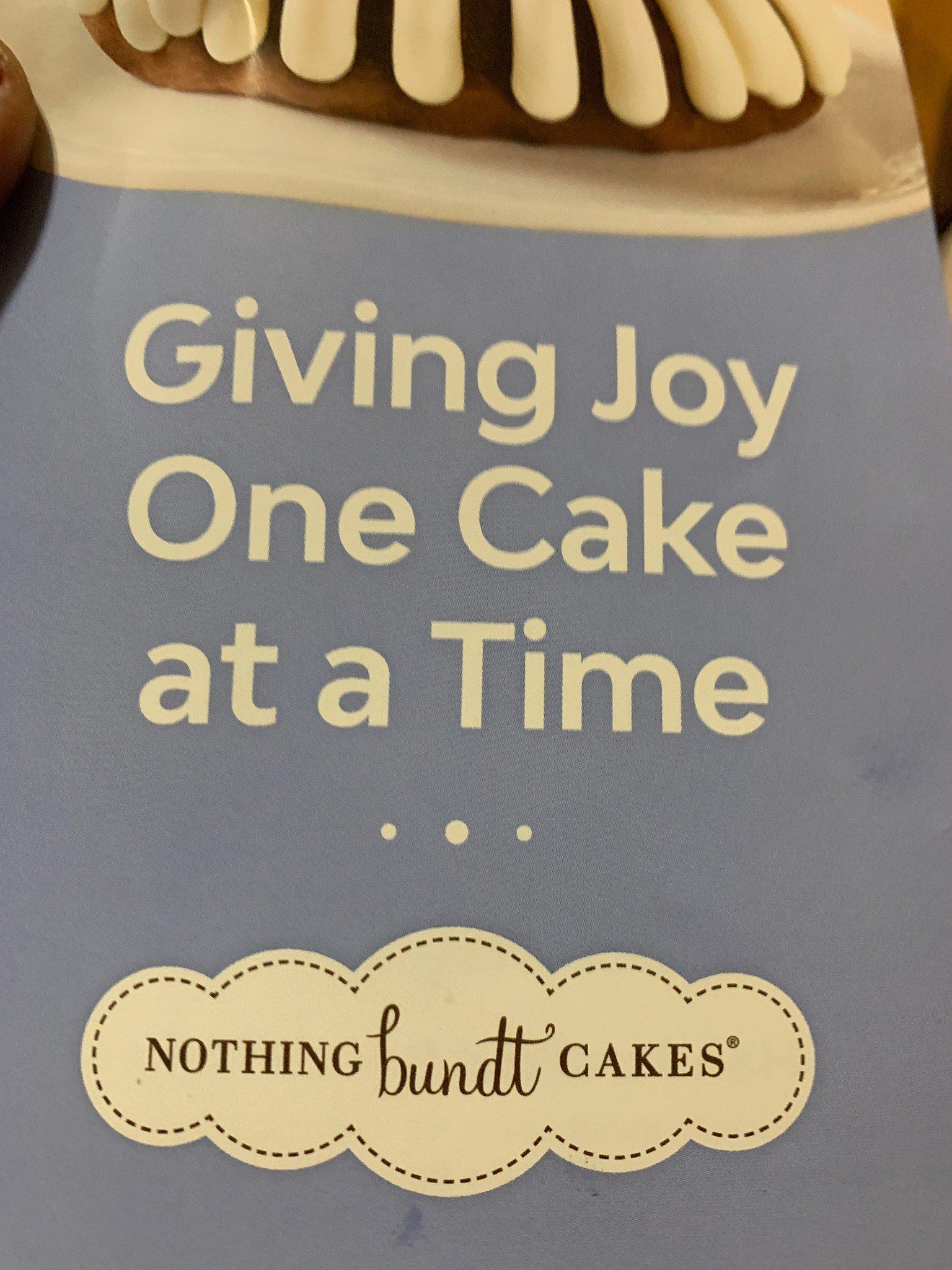 Nothing Bundt Cakes