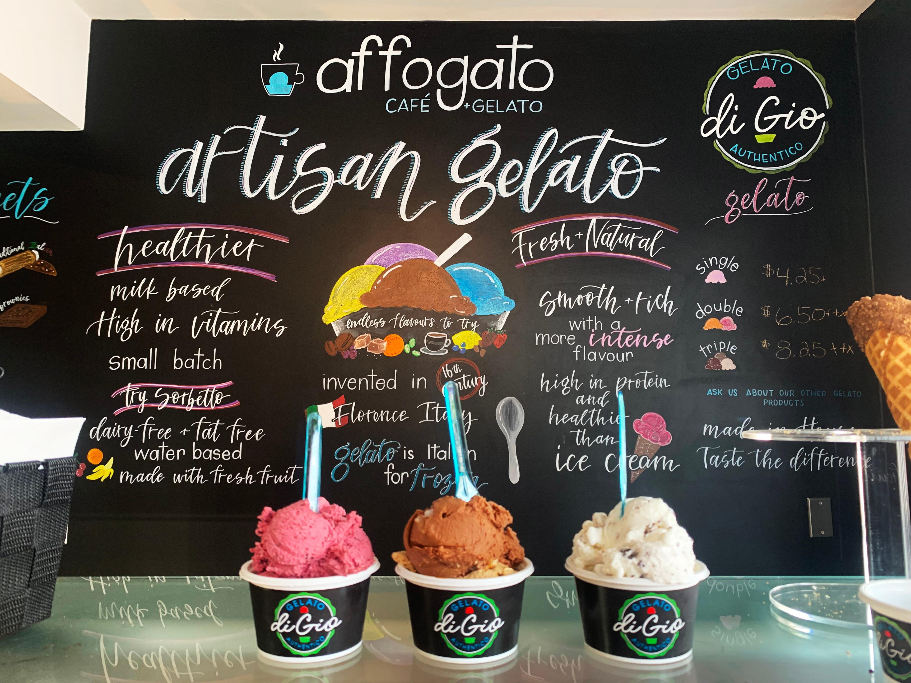 Affogato Café + Gelato