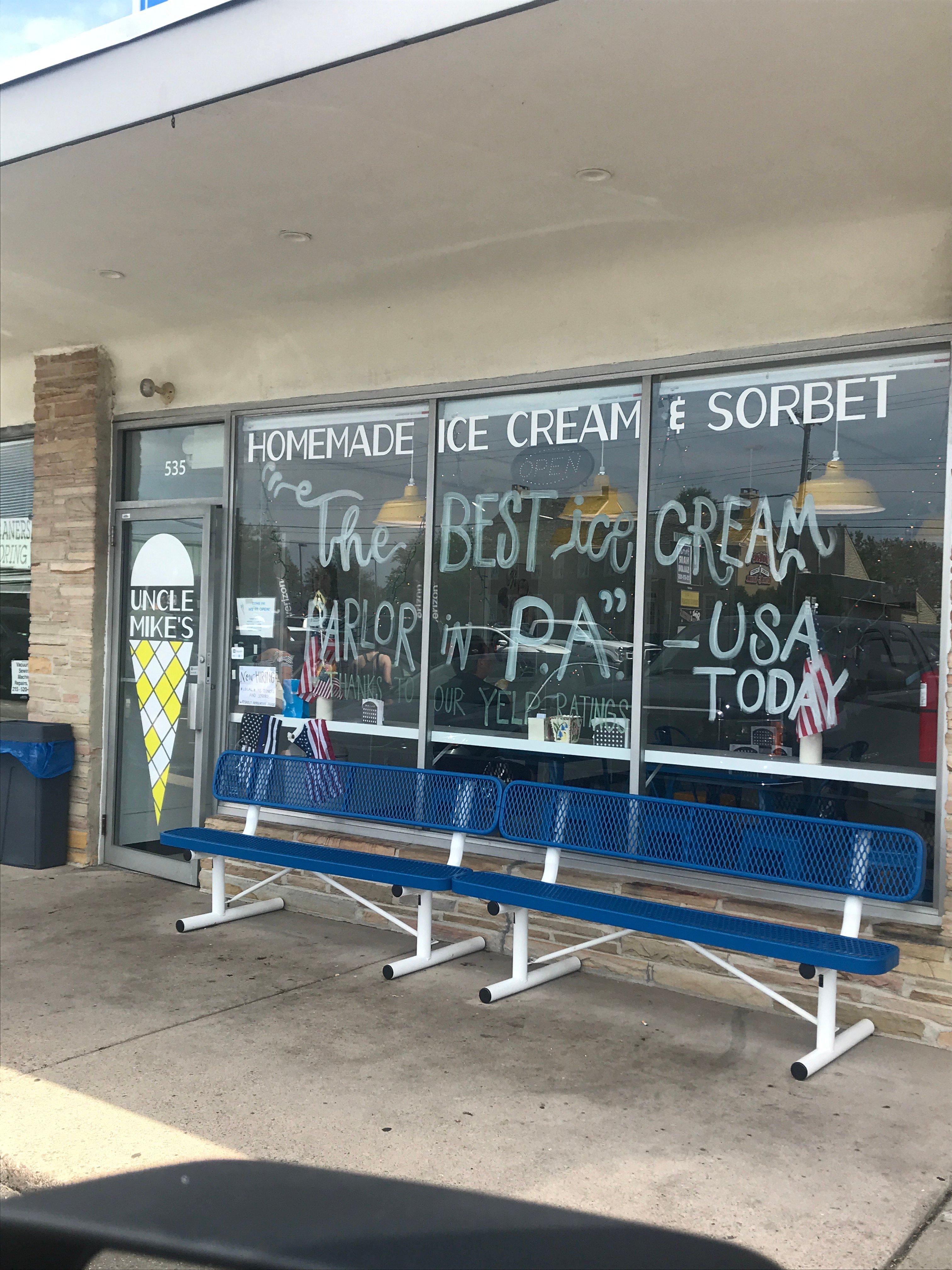 Uncle Mike's Homemade Ice Cream