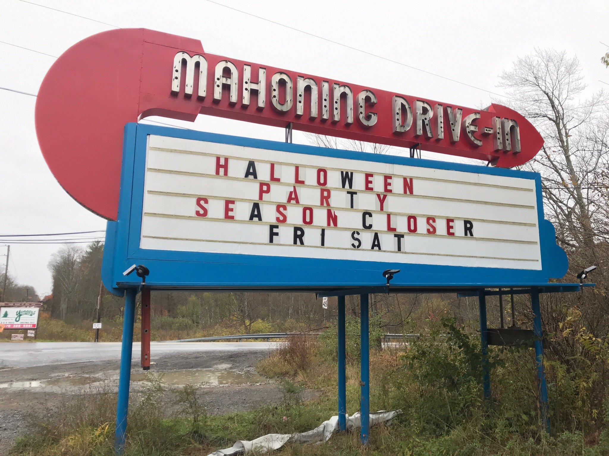 The Mahoning Drive-in Theater