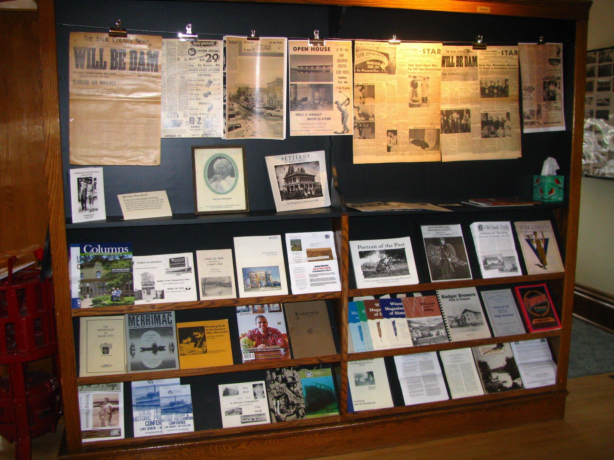 Sauk Prairie Area Historical Society at the Tripp Memorial Museum