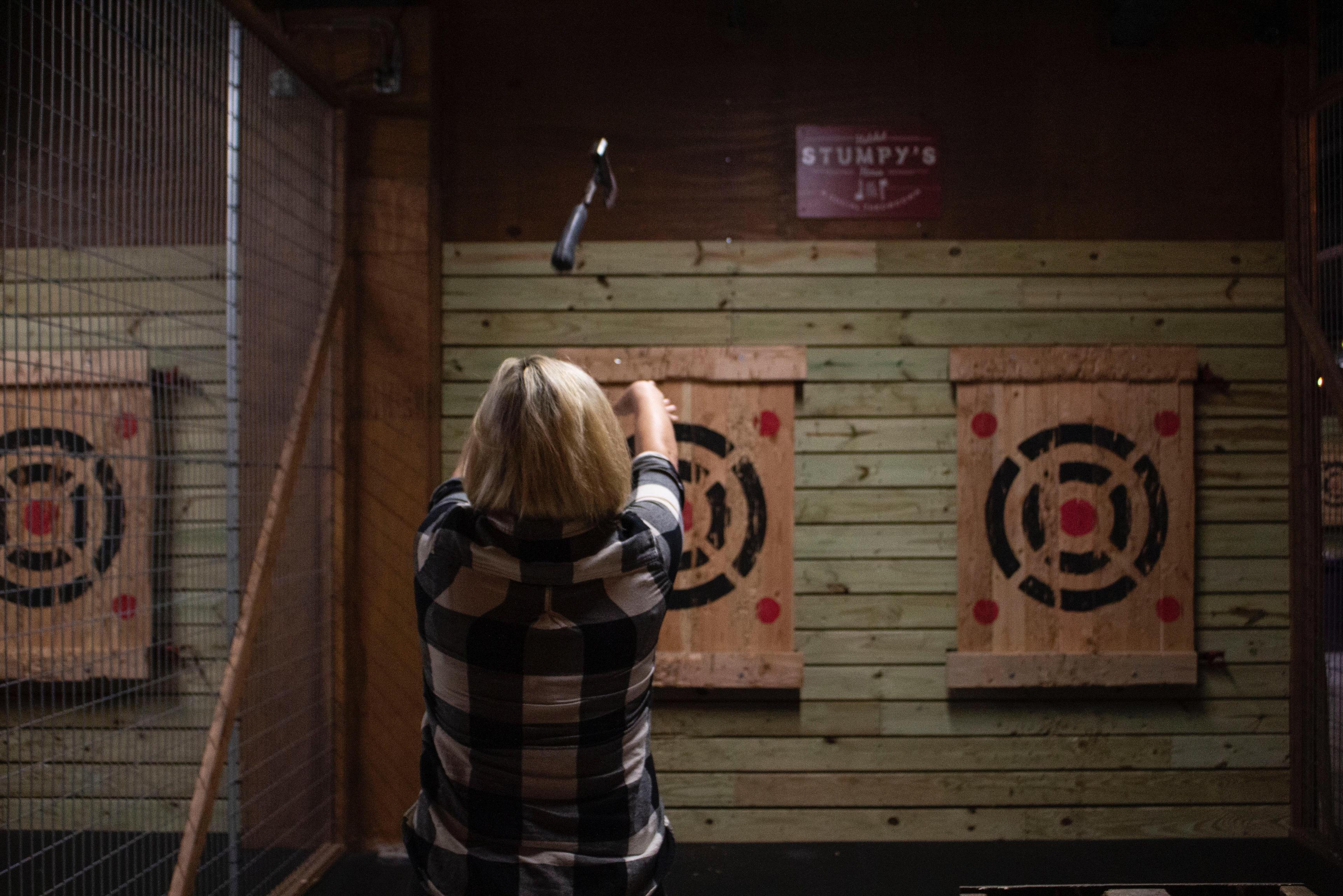 Stumpy's Hatchet House West Chester Axe Throwing