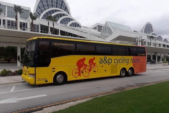 Cycling Tours by Luxury Tour Bus Central and South Florida