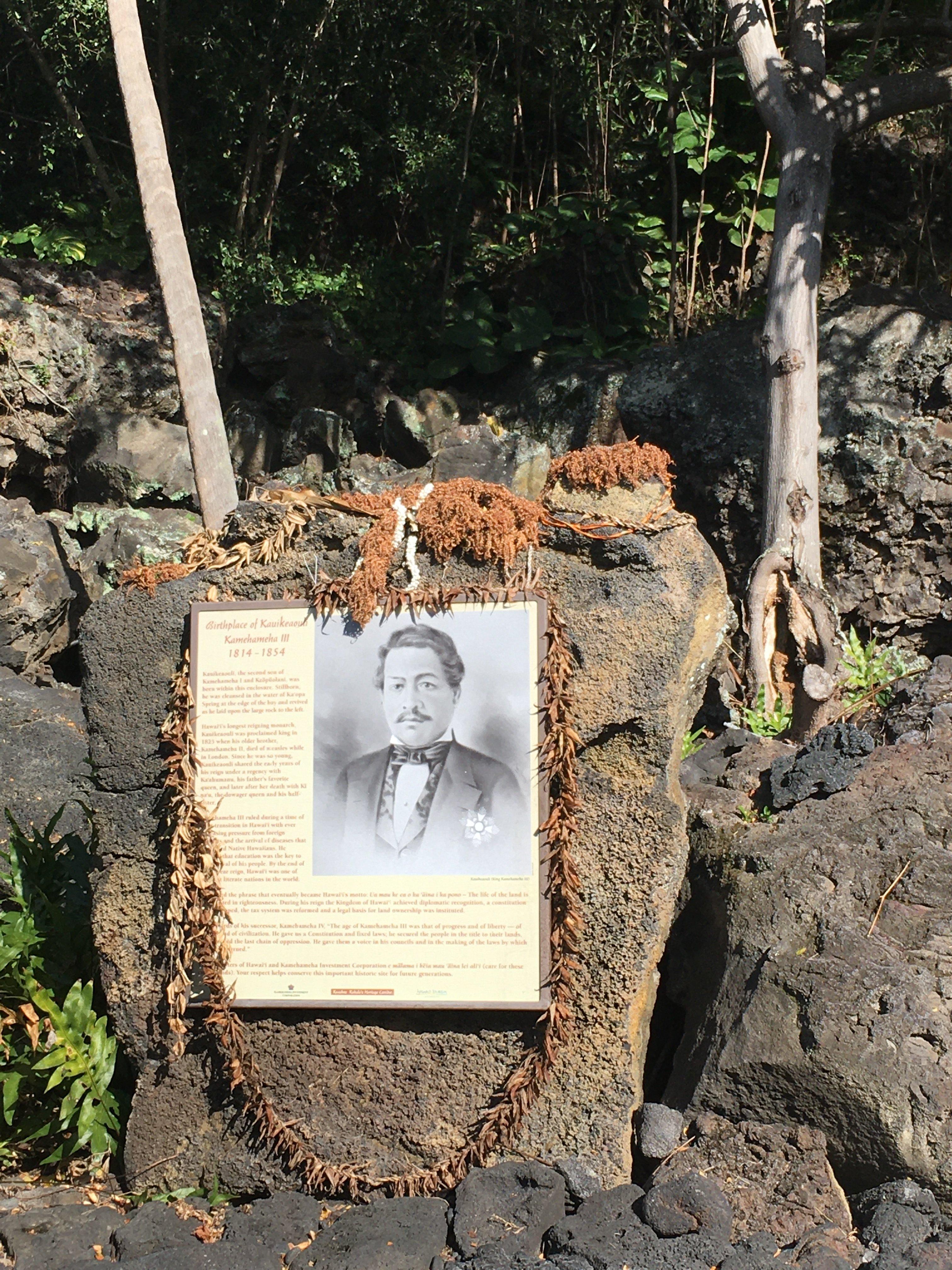 Kamehameha III Birthplace