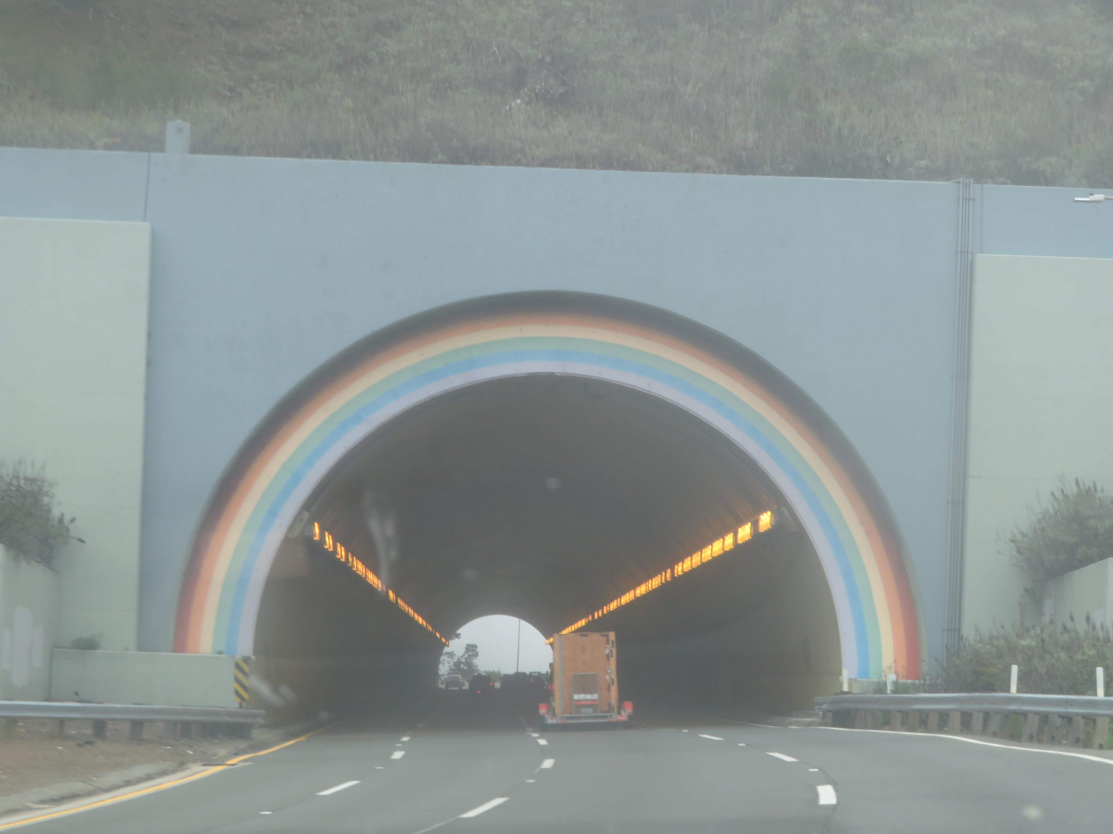 Robin Williams Rainbow Tunnel