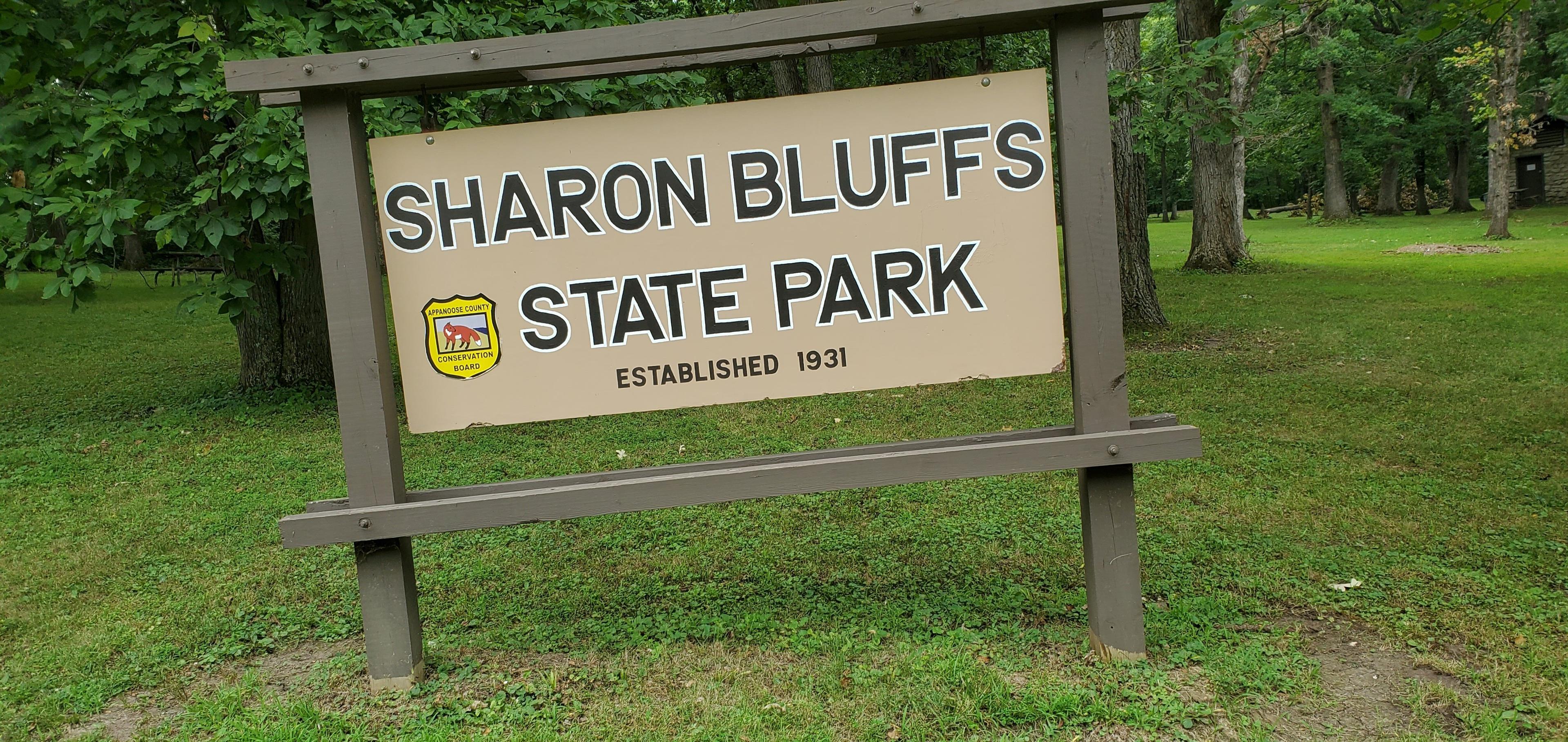 Sharon Bluffs state park