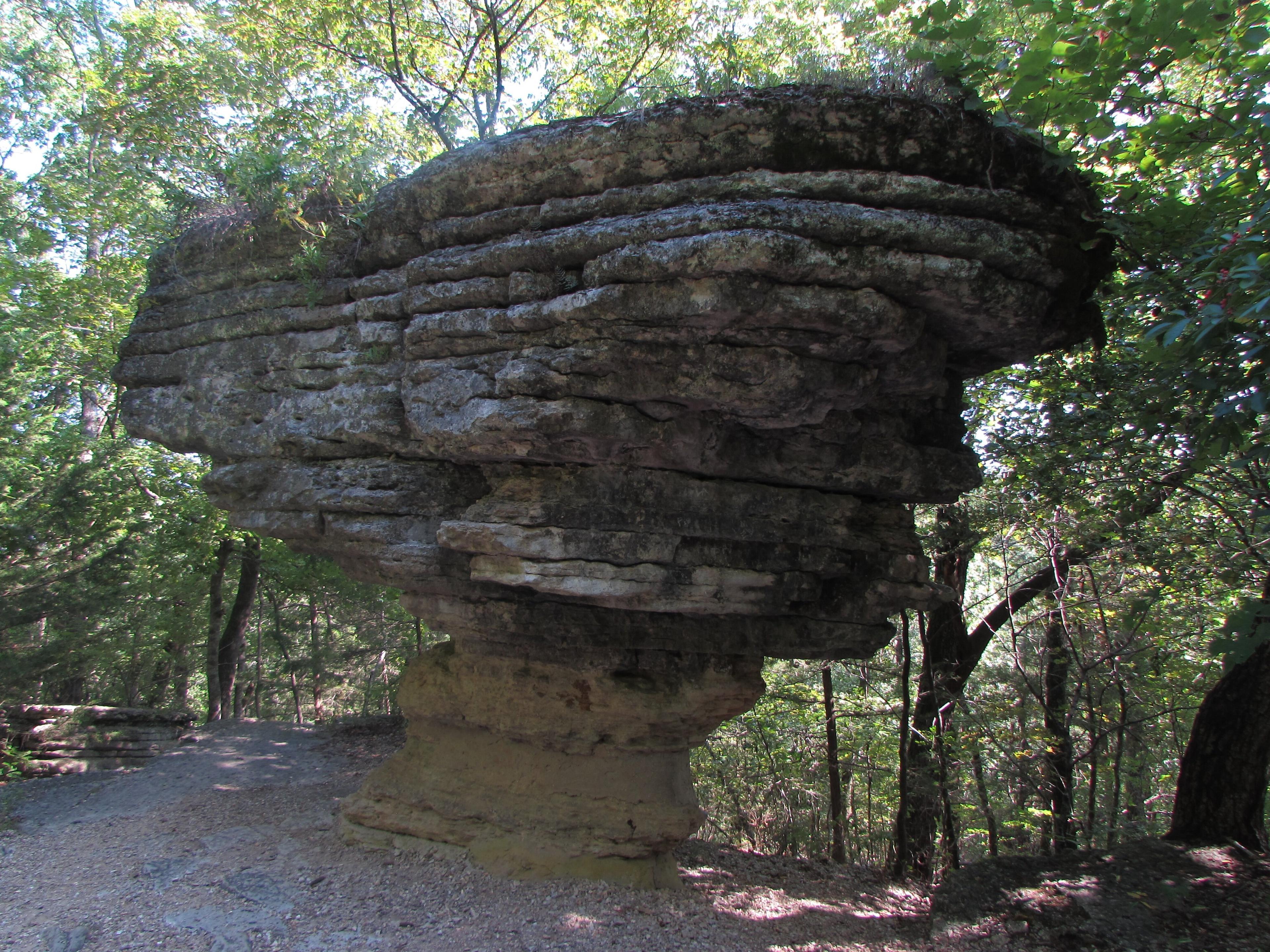 Pivot Rock and Natural Bridge