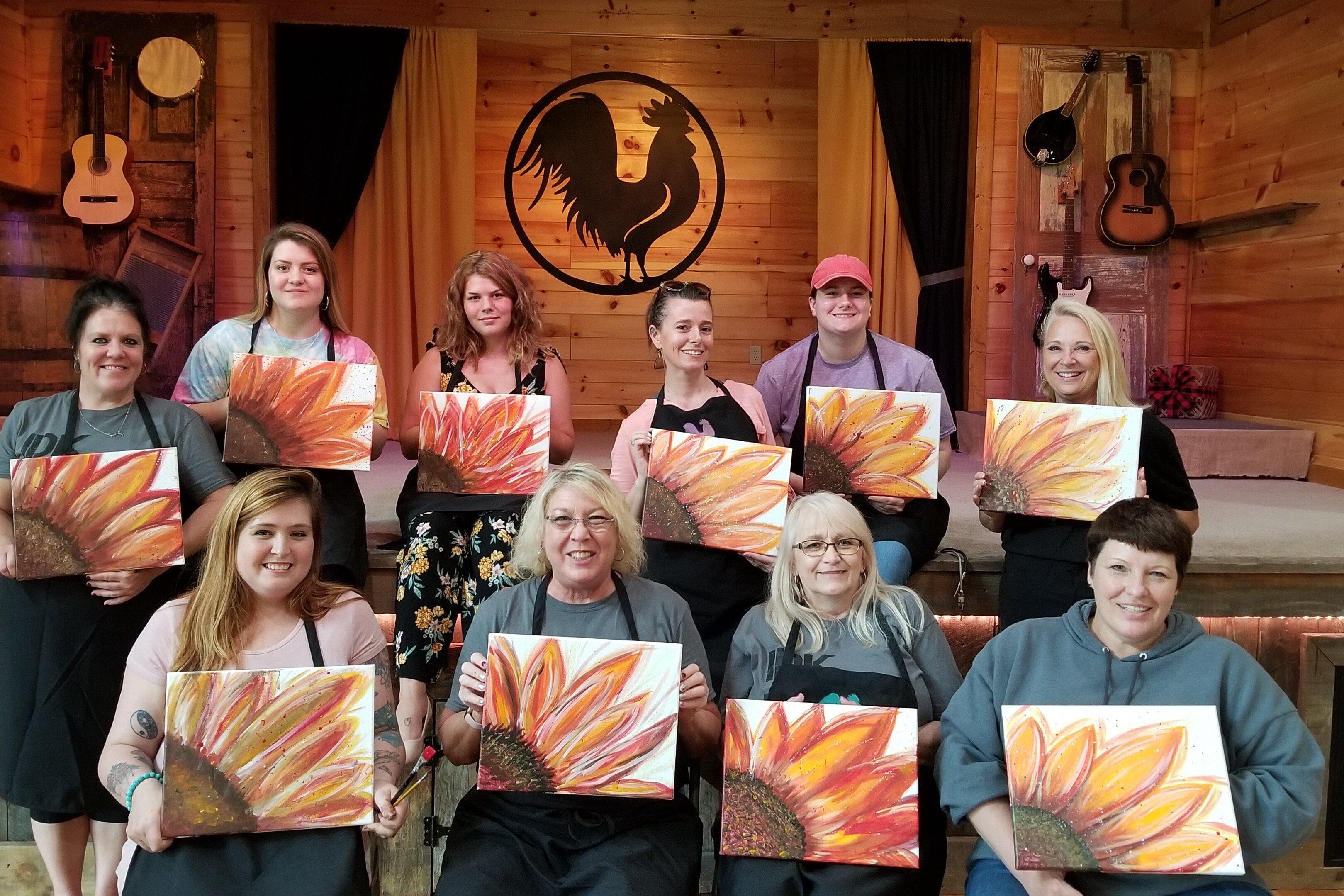 Brushes & Brew Painting Parties