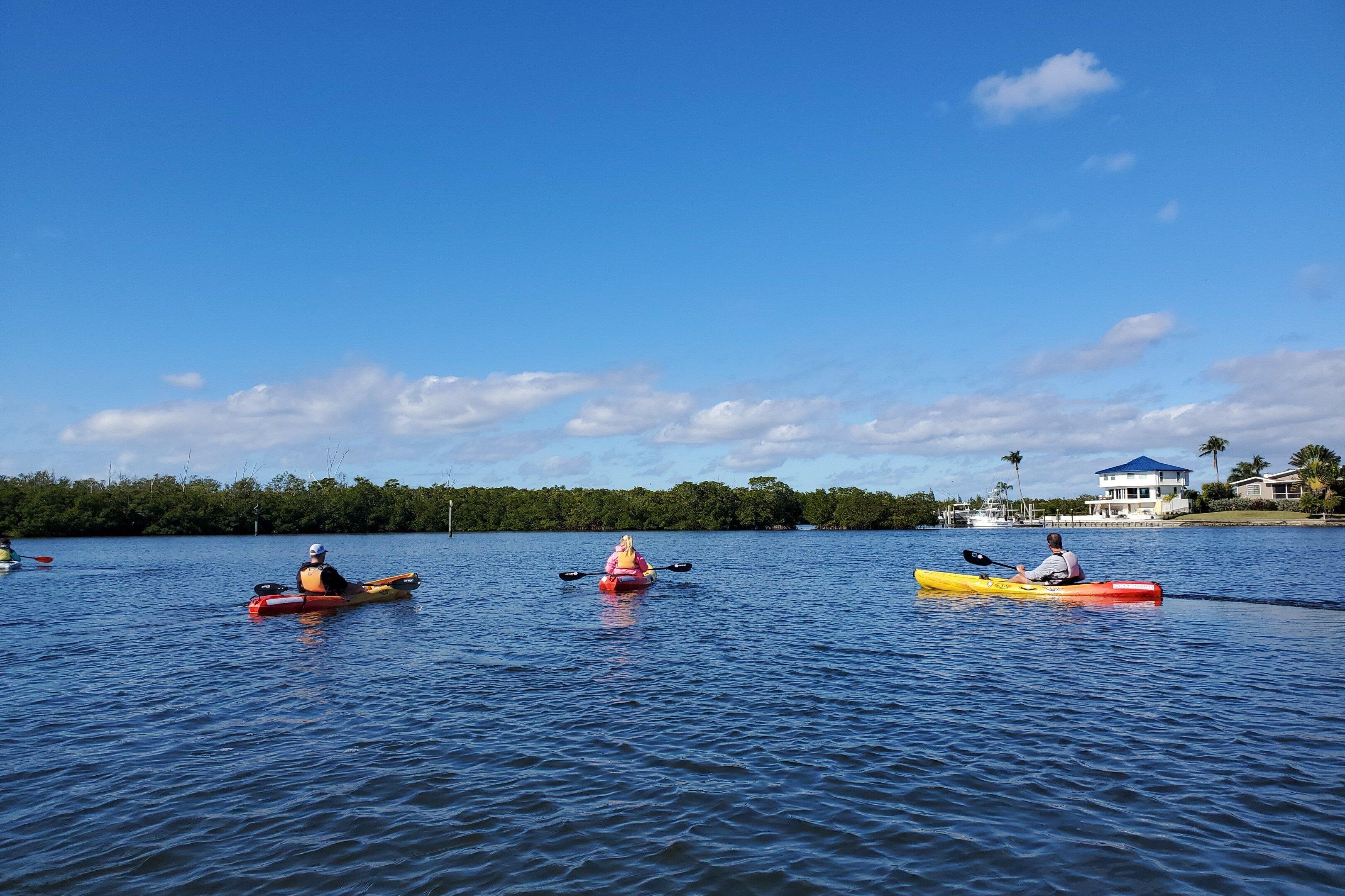 Kayak Excursions - Pelican Bay