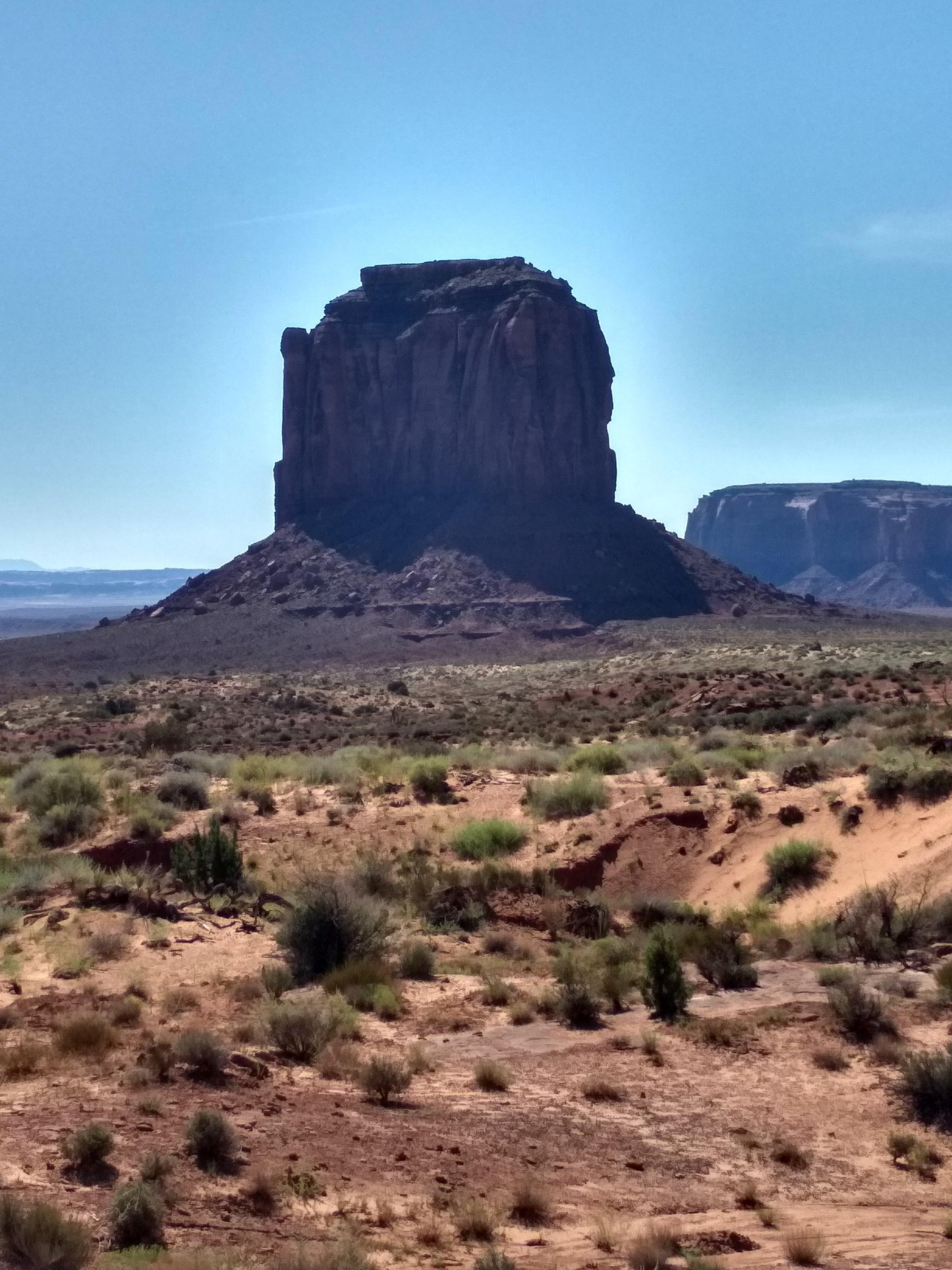 The Mitten Buttes And Merrick Butte