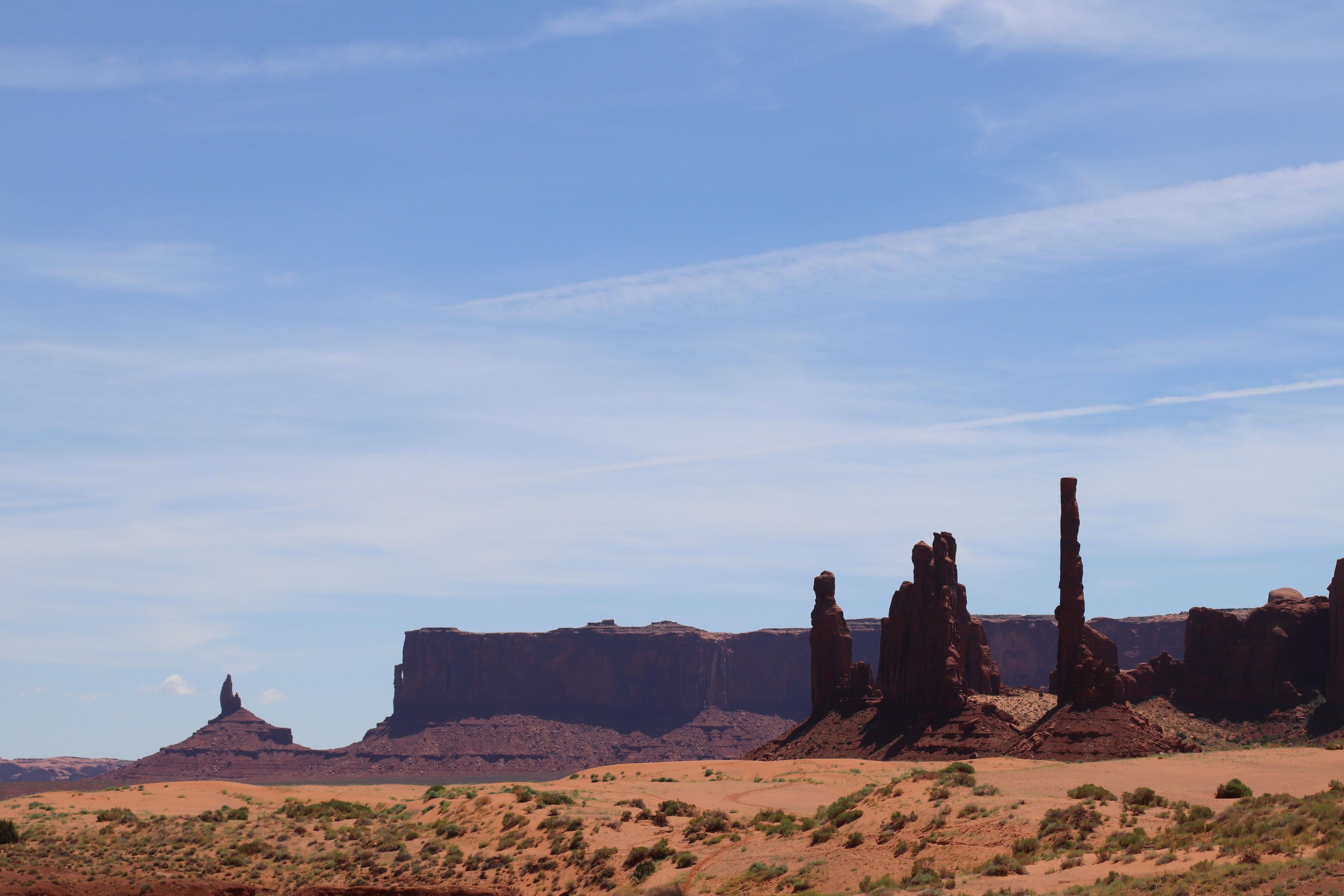 Totem Pole And Yei Be Chei