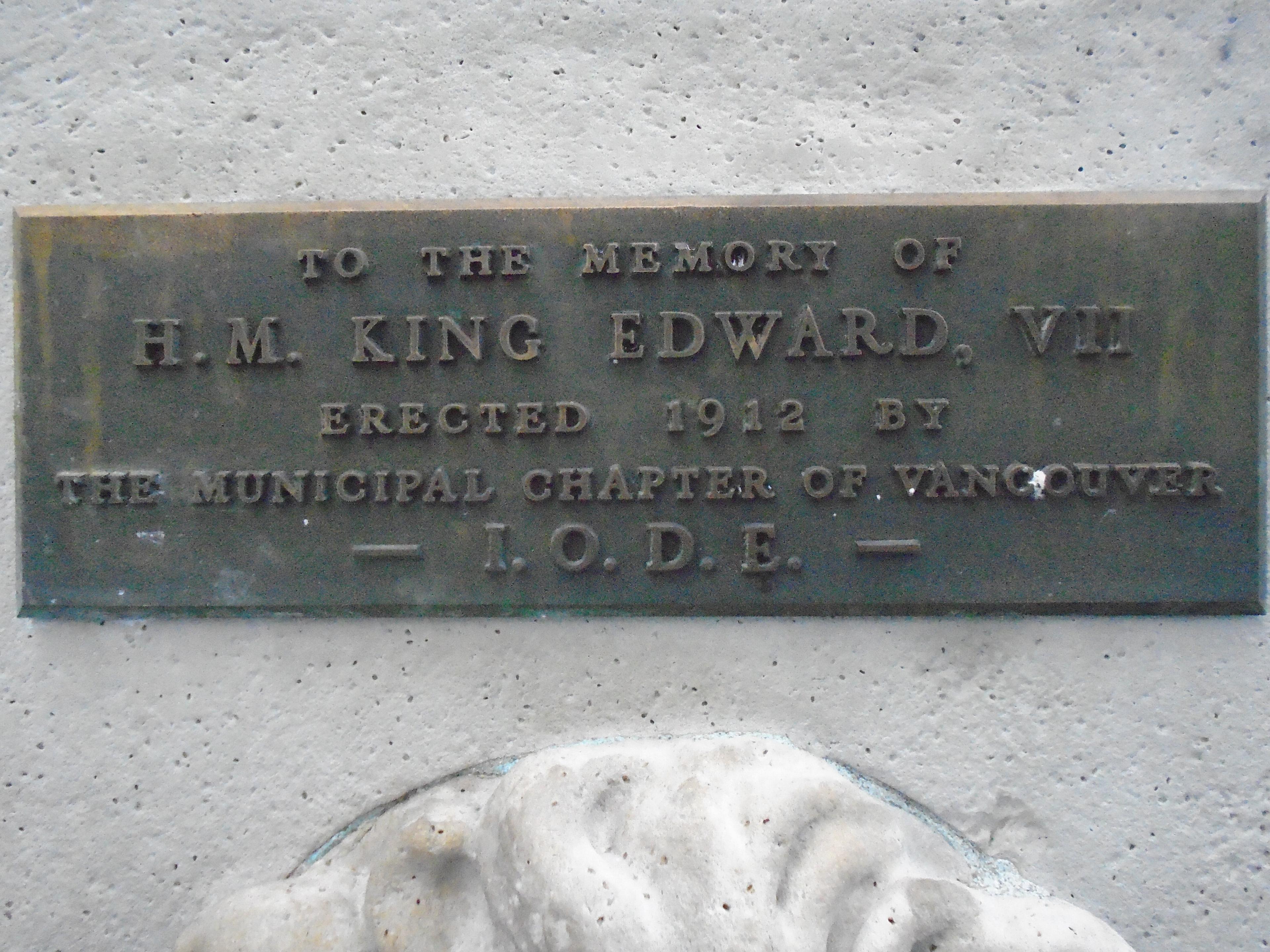 Edward VII Memorial Fountain