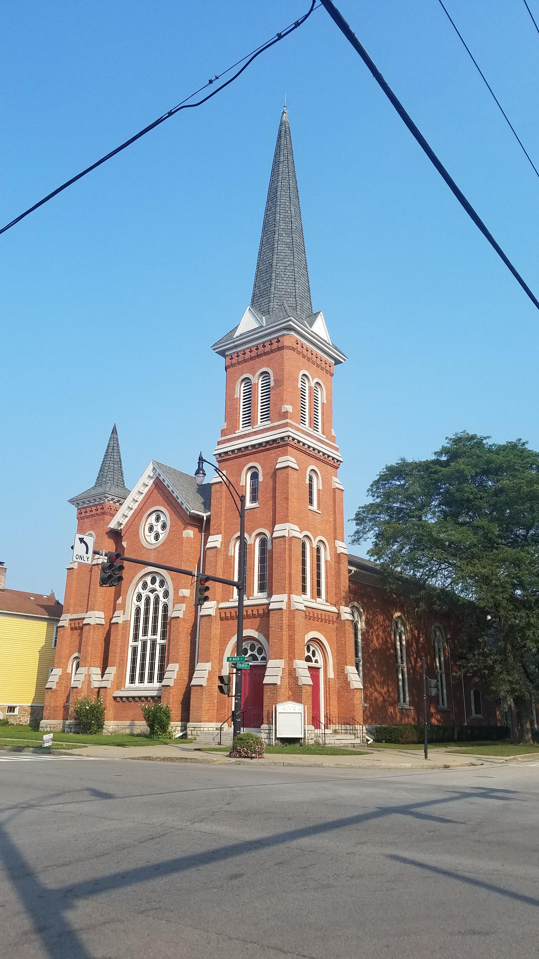 Four Churches On Four Corners