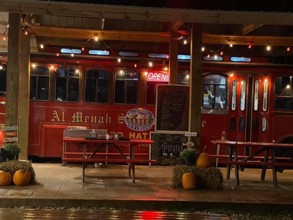 Rock Island Trolley Stop Ice Cream Shop