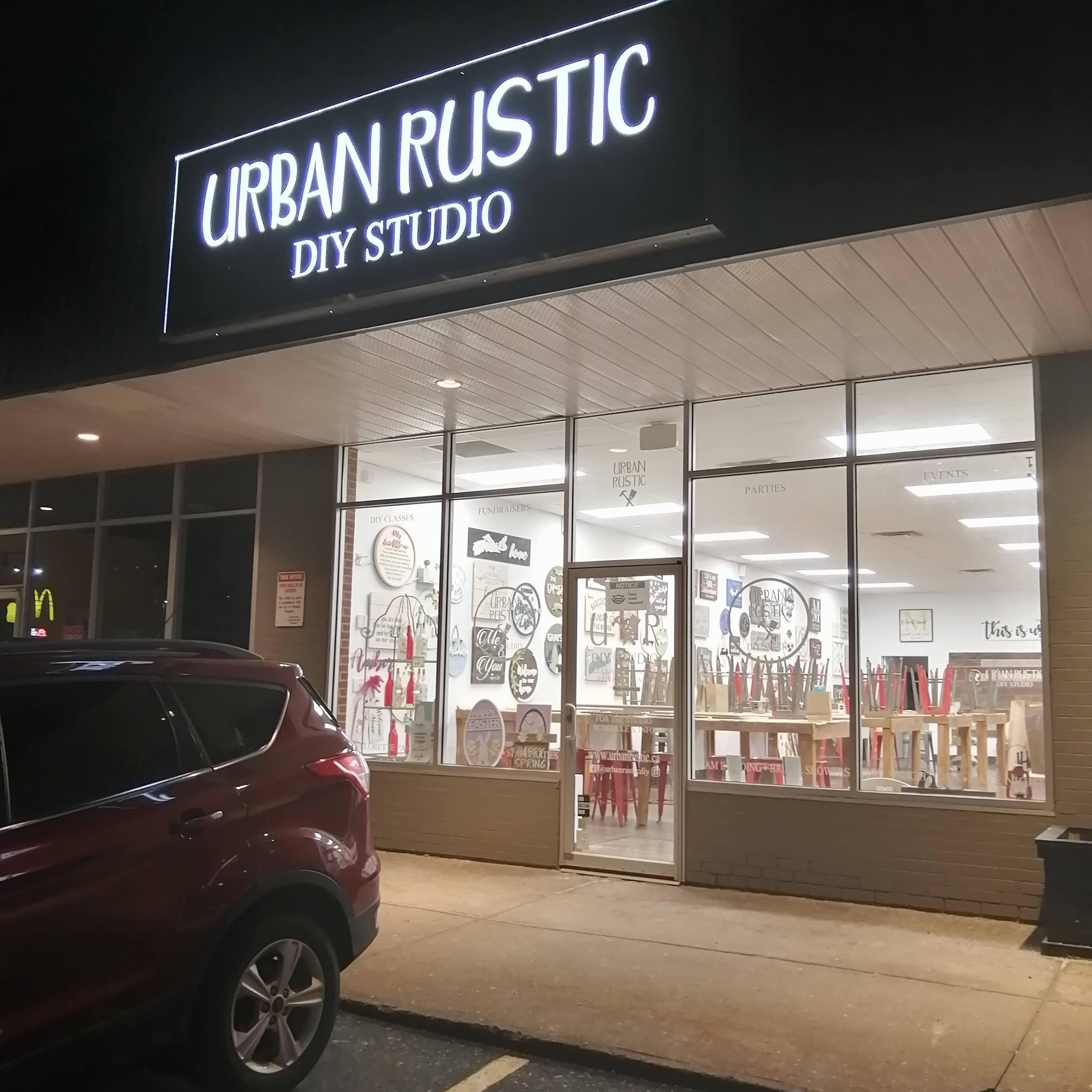 Urban Rustic DIY Studio