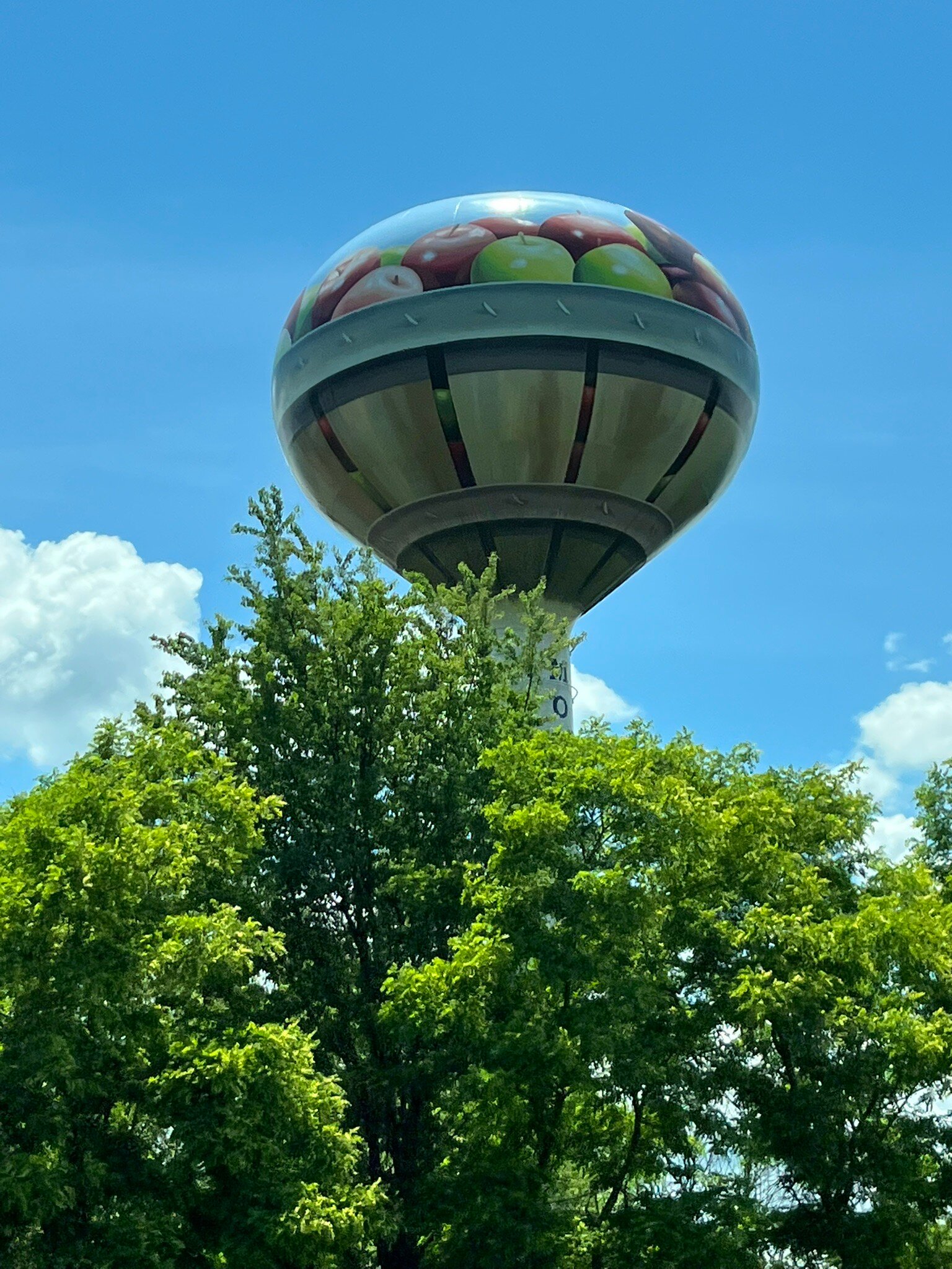 Apple Basket Water Tower