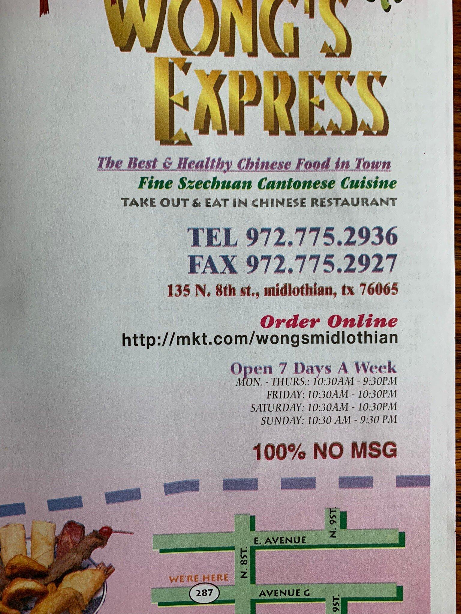 Wong's Express