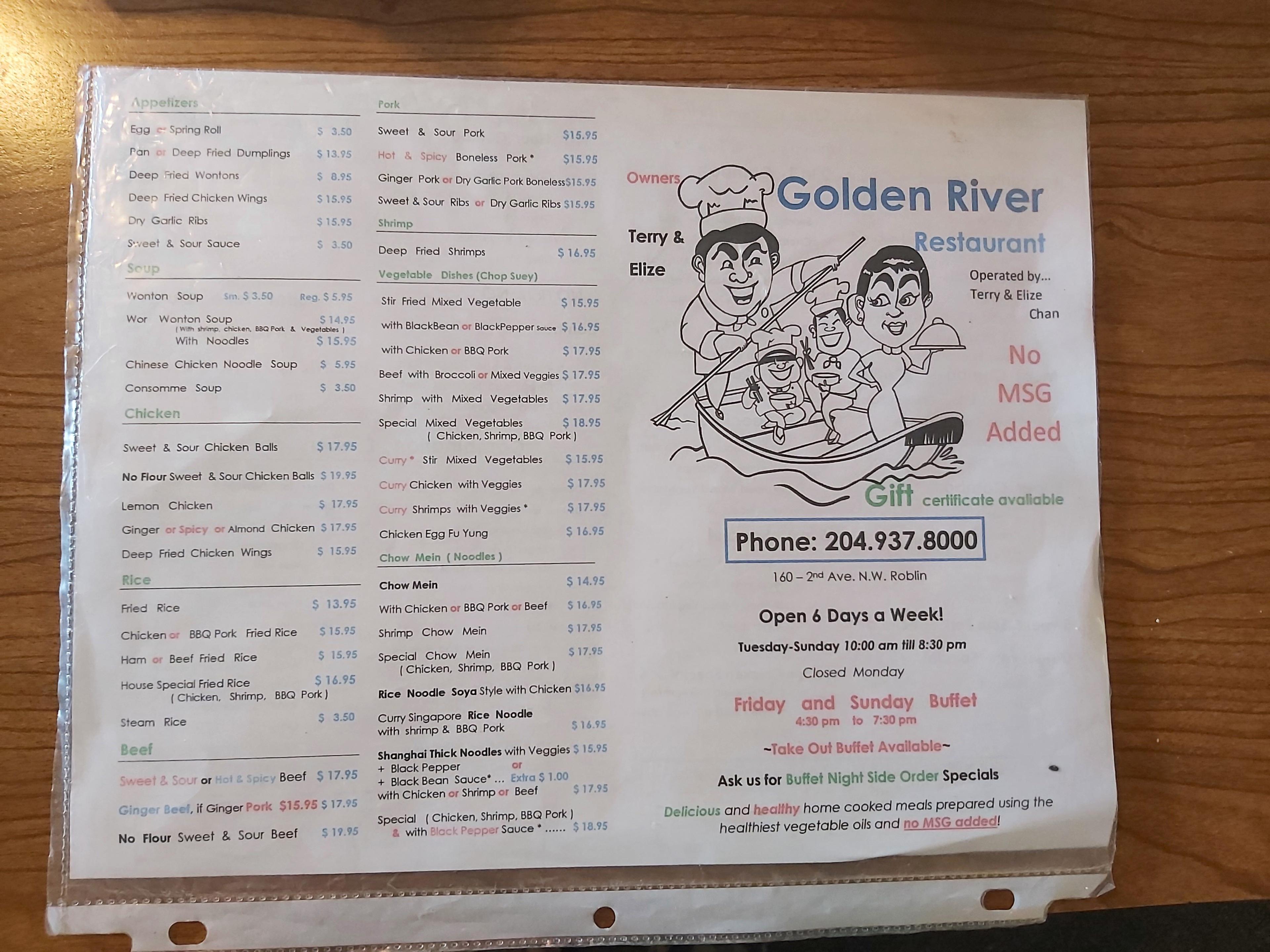 Golden River Restaurant