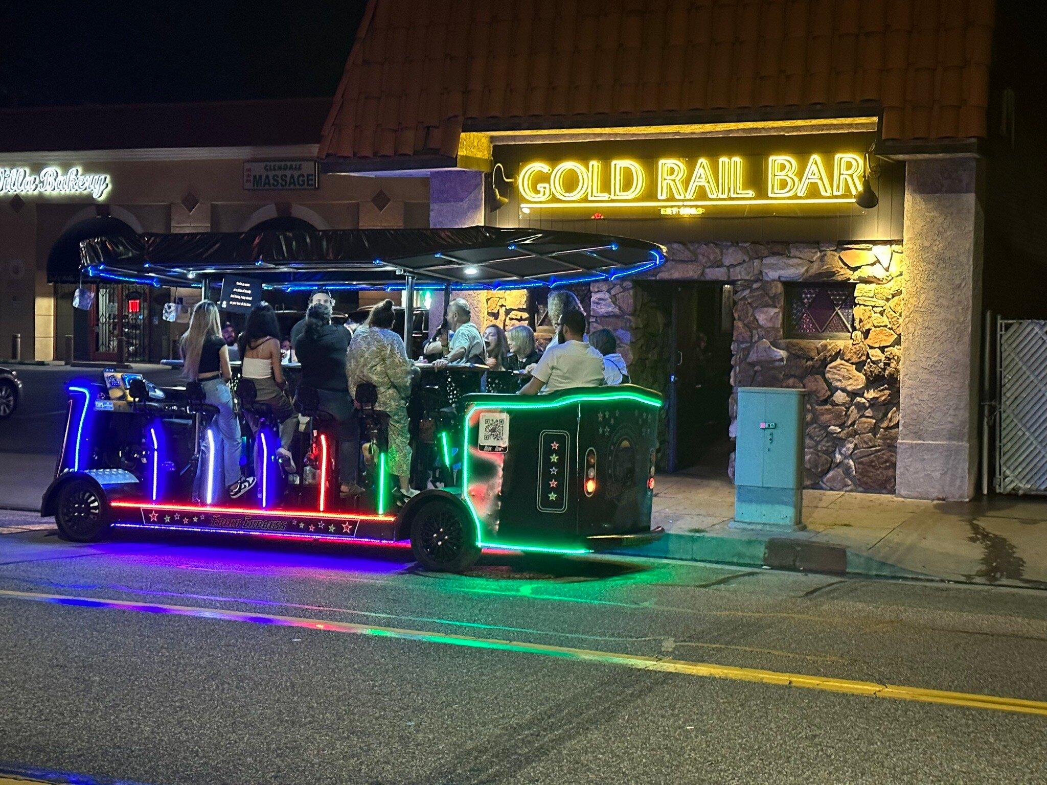 Gold Rail Bar