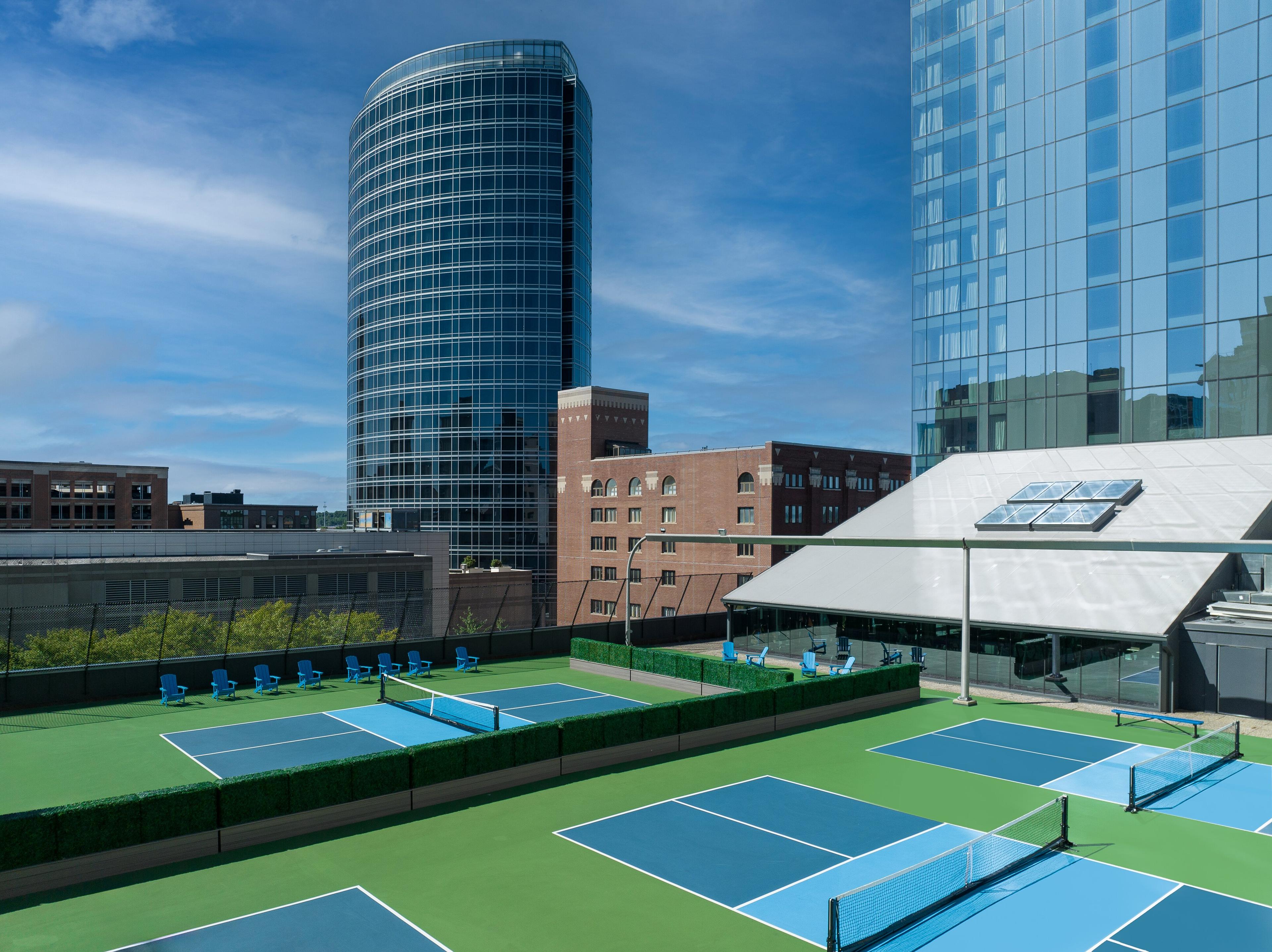 Rooftop Pickleball