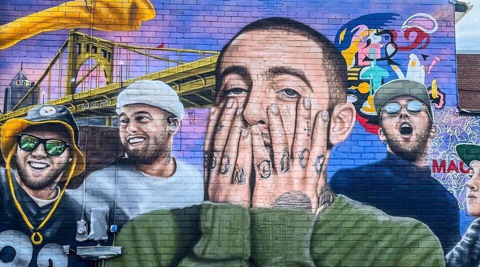 Mac Miller Mural