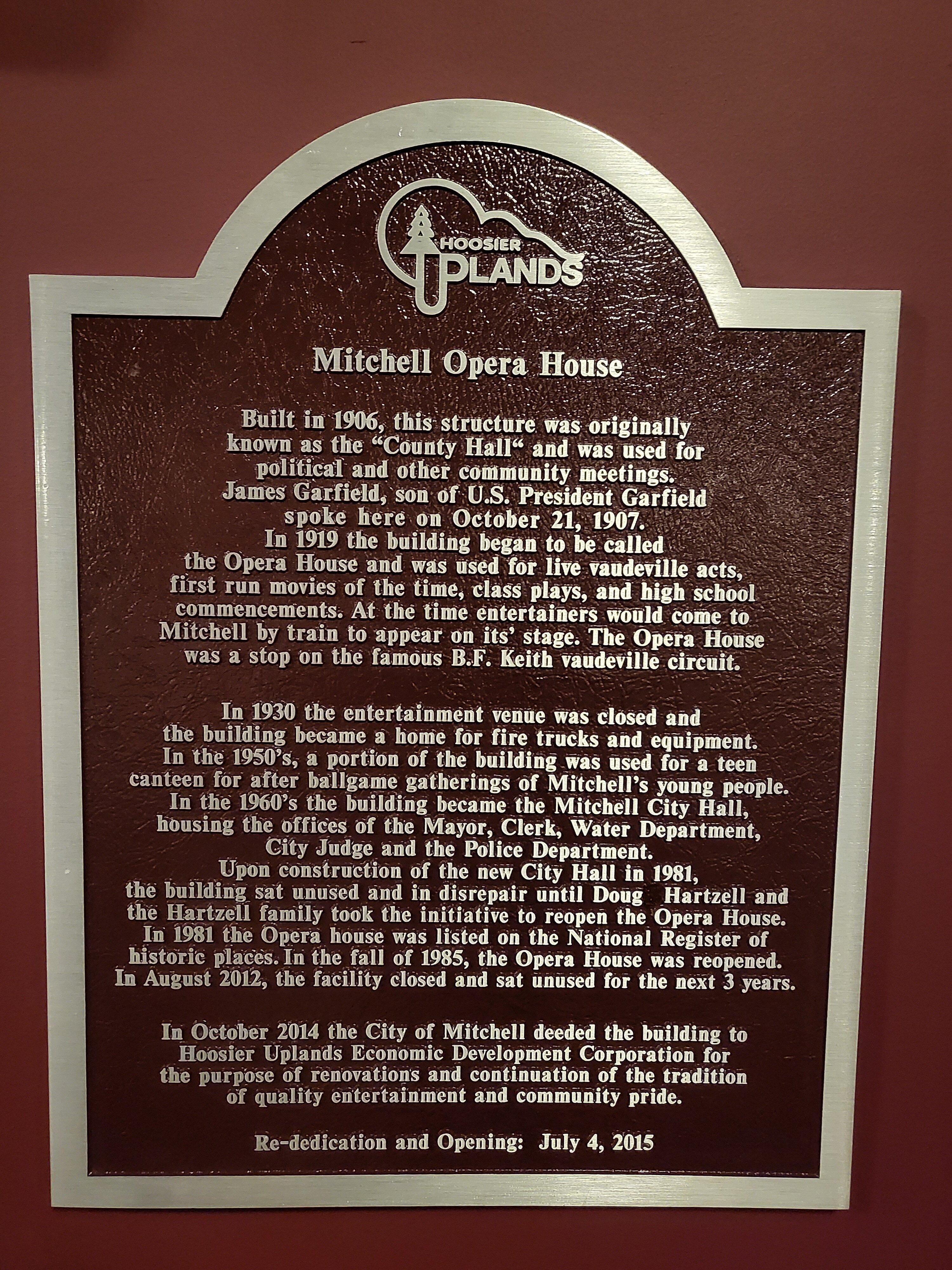 Mitchell Opera House