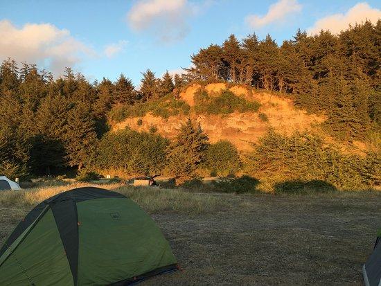 Gold Bluffs Beach Campground