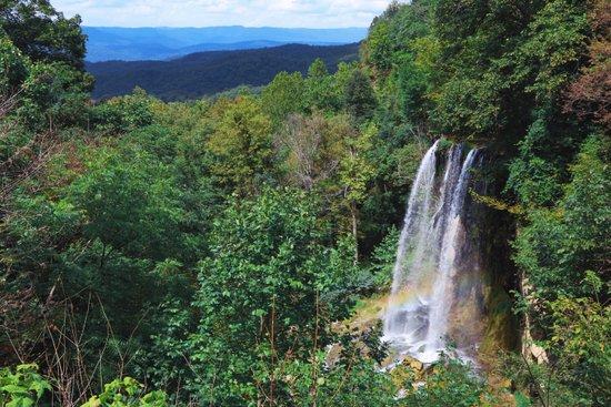 Falling Springs Waterfall