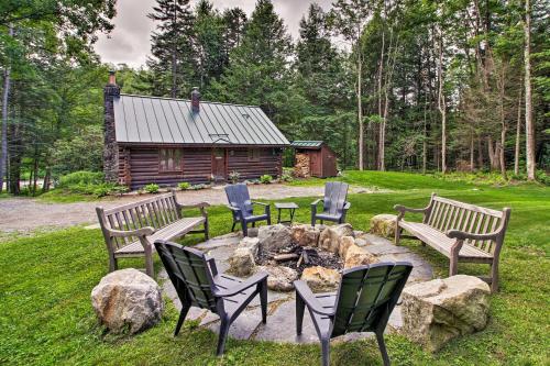 Log Cabin Mins to Green Mountain National Forest!