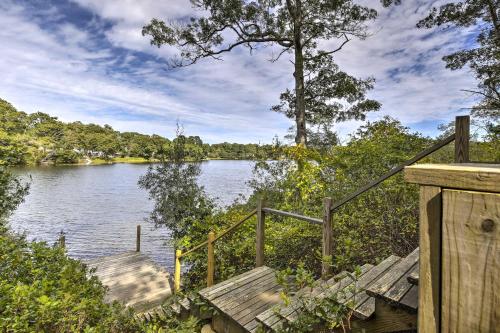 Secluded Waterfront Retreat with Pvt Dock & Hot Tub!