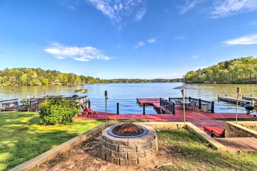 Waterfront A-Frame with Outdoor Oasis on Jackson Lake