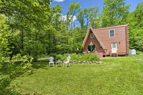 NEW Secluded A-Frame Cabin - Fire Pit Walk to Lake