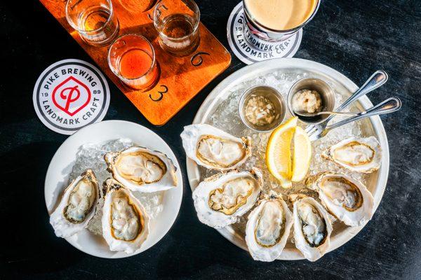 Oysters, Shooters, and Beer