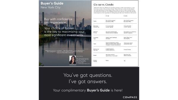 Request your complimentary NYC Buyer's guide today!