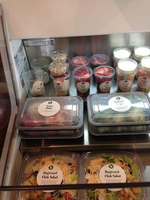 Fresh Salads & Snacks all day! Break fast, Lunch or Dinner!