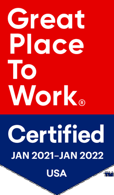 We are thrilled to be named a Great Place to Work for the third consecutive year!