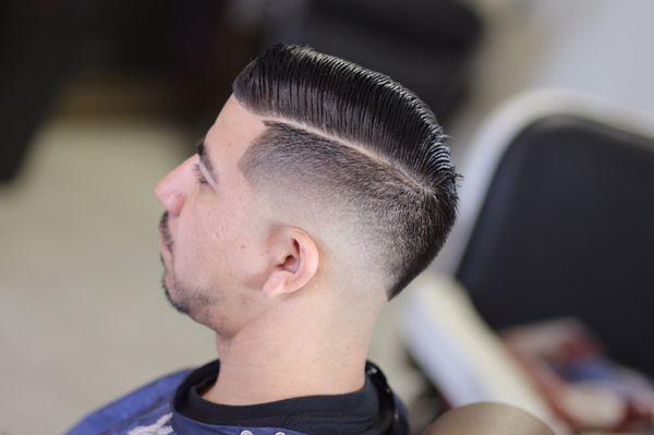 Combover x Fohaux skin fade  By Cesar  1162 w mission blvd Pomona ca 91766 909)9733234