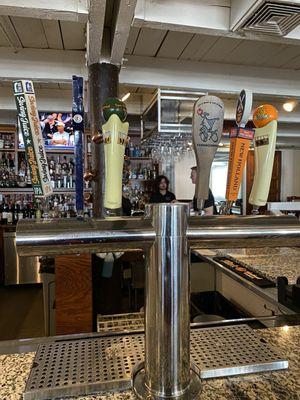 Rotating beer on draft