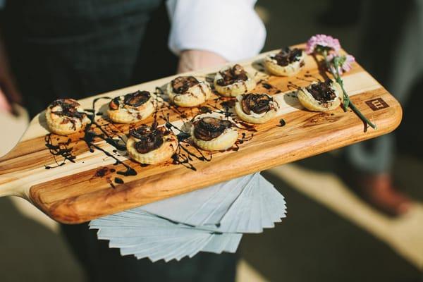 wild mushroom tartlet