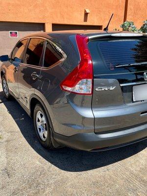 First detail on this CR-V