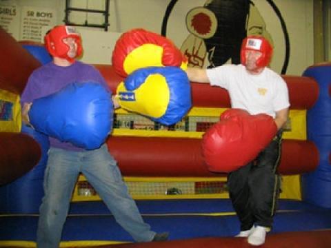 party central boxing ring